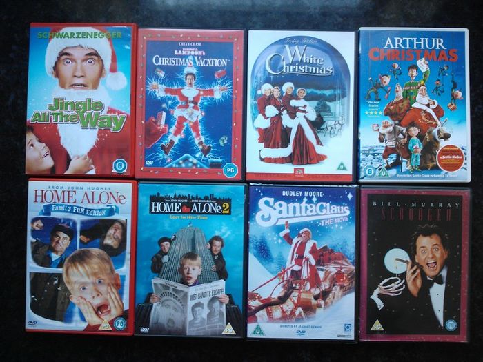 Christmas DVD movie collection Polar Express, Elf, Muppets, Disney, Christmas Carol, Santa Clause etc