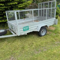 Hartnett 8x5 Heavy Duty Galvanised Mesh Trailer