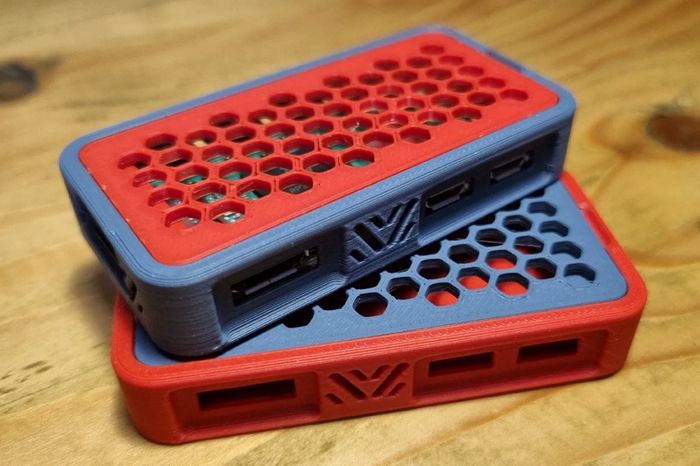 Aura Slim Raspberry Pi Zero Case Ultra Low Profile Snap Fit Enclosure