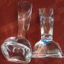 rare vintage glass ericofon book end's Image 2