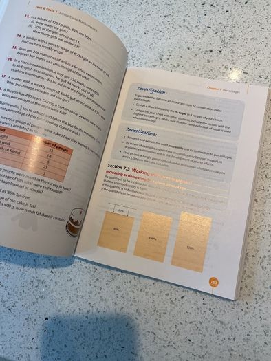 Text & Tests 1 - First Year Maths Textbook - Junior Cycle