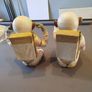 Vintage Wise Monkeys Space Astronaut Figurines  Pair Image 4
