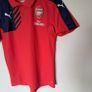 arsenal 2016 polo shirt size medium ptp 19" in excellent condition Image 4