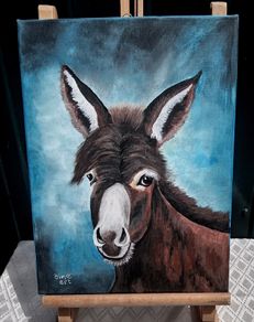 Original Painting  Hello,its me Neddy
