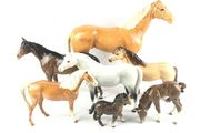 7 Beswick horse figurines AF