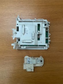 Zanussi Progress 6kg board and door lock.