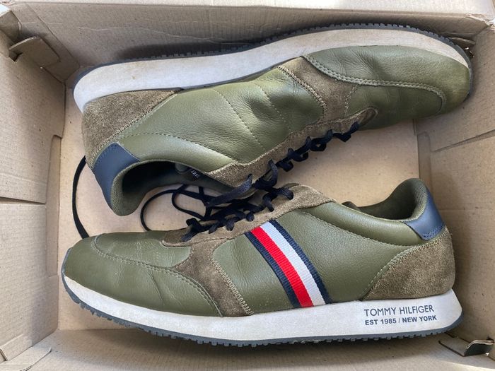 Hilfiger casual leather shoes