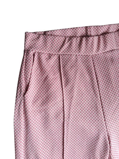 Rich & Royal cropped houndstooth trousers
