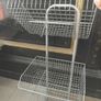 Metal Storage shelf baskets Image 5