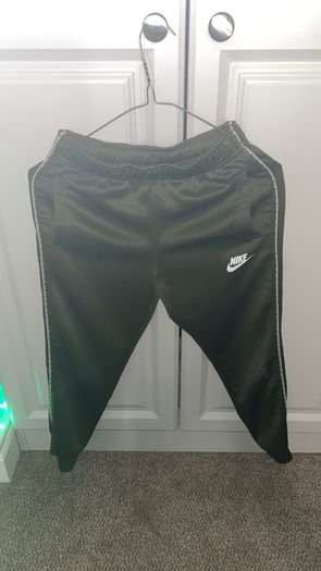 Nike Kids Sportswear Repeat PK Full Zip Jacket Kids Medium Khaki Green
