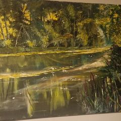 hand painted picture