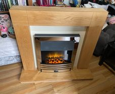 electric fire and surround