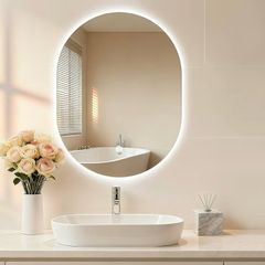 bathroom led mirror
