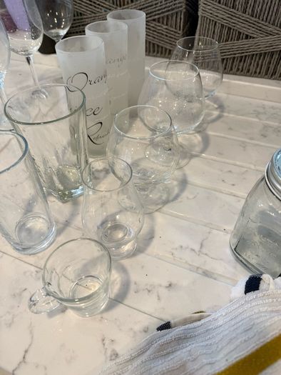Mixed glasswear