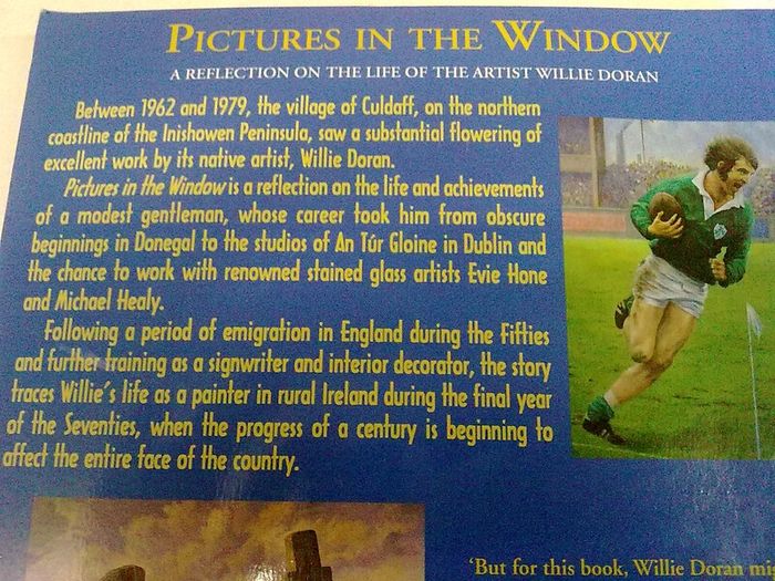 Pictures in the Window. A reflection on the life of the artist Willie Doran Ireland Irish Donegal