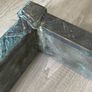 Antique Brass Fire Surround  Brass Fender Antique Weighted Fire Surround Image 4