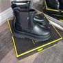 Brand New In the box Buffalo Pluto Chelsea Boots Black Platform Chunky Lug Sole Ankle Boots UK 6 Eu 39 Image 3