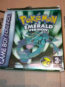 Pokemon Emerald Nintendo GBA Gameboy Advance Game Boy