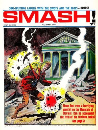 Smash 7th Mar 1970 IPC Magazines UK Vintage Comic