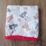 2 Guinea pig cozy sacks - red and purple Image 2