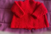 Baby Handknit baby cardigan