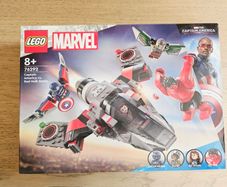 lego marvel 76292 Captain America vs Red Hulk battle