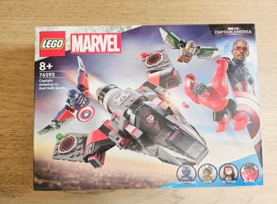 lego marvel 76292 Captain America vs Red Hulk battle