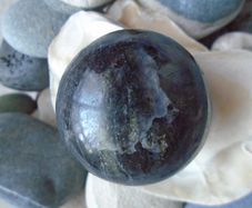 Iolite sphere, Gemstones,Crystals, Iolite