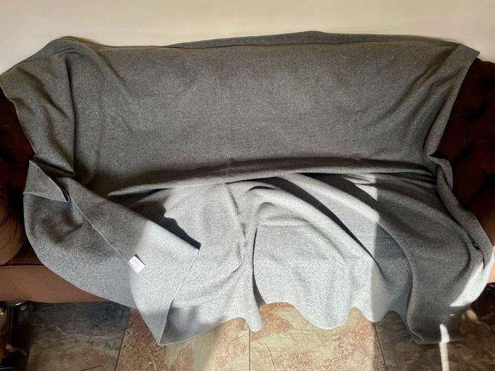 Manduka Essential Wool Yoga Blanket Thunder