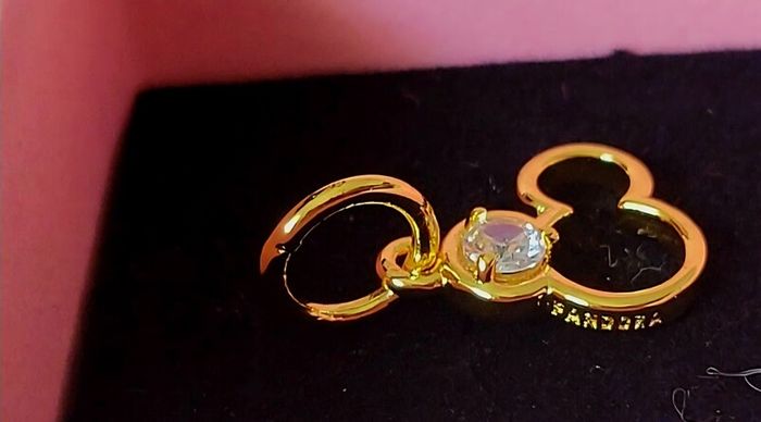 Pandora Disney Minnie Silhouette Charm New