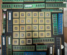 Large Lot of RAM & CPUs Untested Bulk Deal