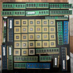 Large Lot of RAM & CPUs Untested Bulk Deal