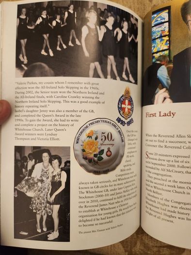 Amazing Grace. The Story Of Whitehouse Presbyterian Church 1867-2017. By Alf Mccreary. Signed First Edition Large Volume Paperback In Good Condition.