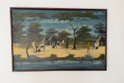 Framed Signed Oil Painting