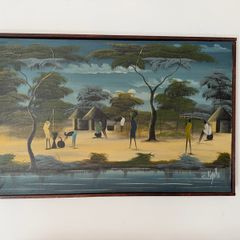 Framed Signed Oil Painting