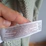 Beautiful light mint green chunky knit cardigan Image 7
