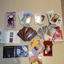 3 Tarot decks; 1 Medicine, 1 Animal, 1healing and 1 Angel cards, some with books and guides. Image 2