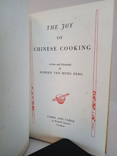 The Joy of Chinese Cooking by Doreen Yen Hung Feng (HQ256)