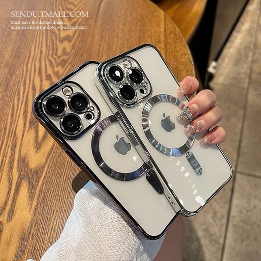 Iphone 15 Pro Max Case  with camera lens film protection cover