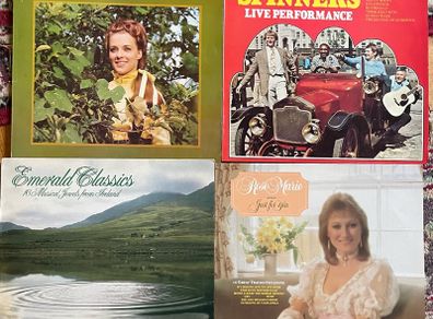 The spinners and other Irish country music vinyl records