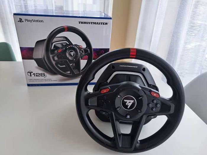 Thrustmaster T128 Sim Racing wheel and pedals - For PC/Playstation