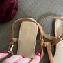 Genuine suede sandals in brand new condition Image 2