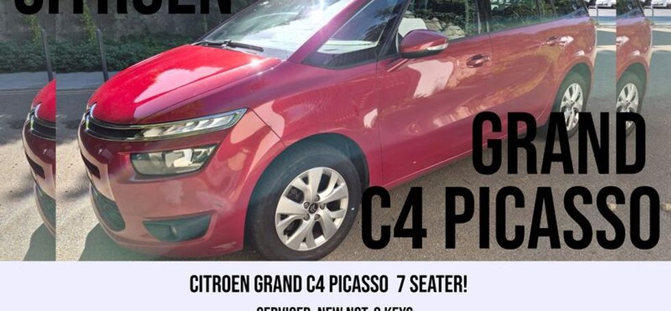 2014 Citroen C4 Grand Picasso. Brand New NCT.