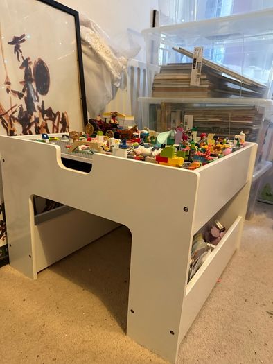 Lego storage table