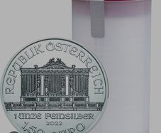 2022 Austrian Silver Philharmonic 1oz Coins BU Tubes Of 20