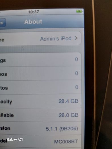 APPLE Ipod Touch 3, 32 GB, in excellent condition