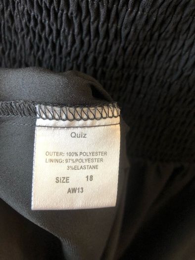 Quiz dress (size 18)