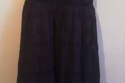 ASOS Ladies Navy Dress With Lace Trim Lined Sleeveless New With Tags Size UK4 CAN POST