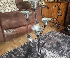 Silver Candle Holder