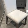 Single fabric and stud chair . FINAL REDUCTION Image 2